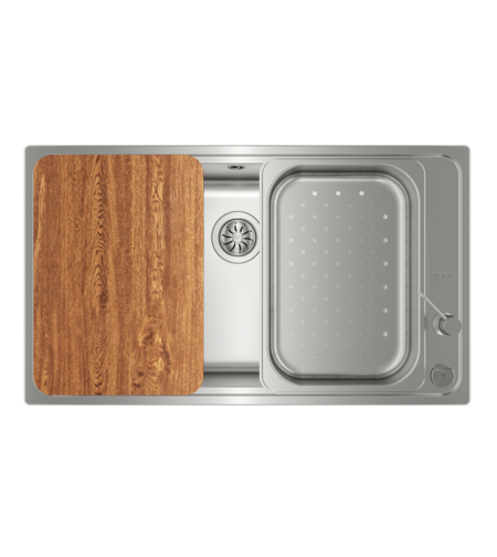 Иноксова мивка за вграждане BIG BOWL 80 1C PLUS (Bahia PLUS)