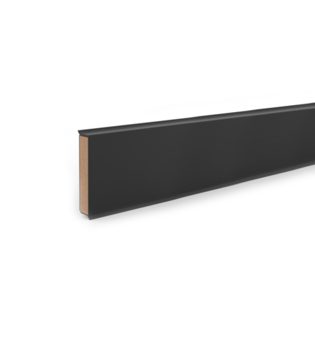 MDF перваз Cubu Decor 60 Черен дъб 2.5м