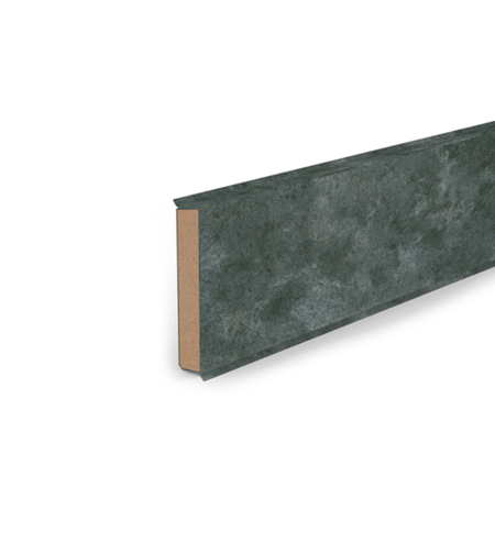 MDF перваз Cubu Decor 60 Сребърна плоча 2.5м