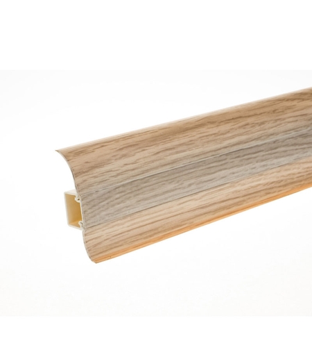 PVC перваз SG56/E1 Salag с кабел канал, Дъб спарта, 2.5 м