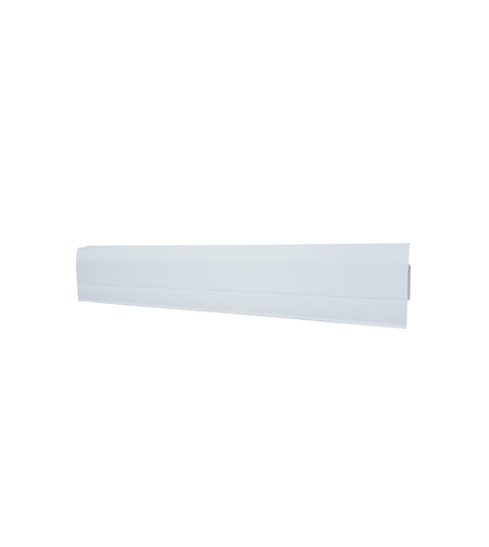 PVC перваз SG75/00 Salag с кабел канал, Бял, 2.2 м