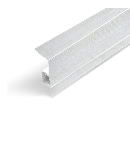 PVC перваз SG75/G0 Salag с кабел канал, Дъб артик, 2.2 м