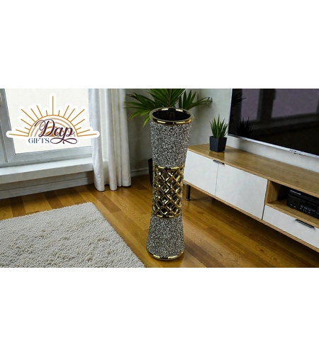 Керамична Ваза С Камъни (7748263)