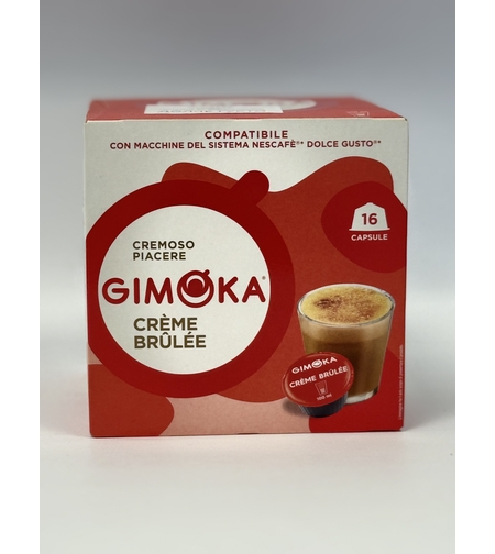 Капсули GIMOKA CREME BRULEE съвместими със система Dolce Gusto, 16 бр.