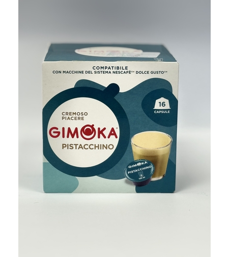 Кафе капсули GIMOKA PISTACCHINO съвместими със система Dolce Gusto, 16 бр.