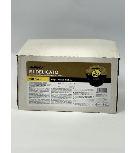 Кафе капсули GIMOKA DELICATO съвместими със система Lavazza Blue, 100 бр.
