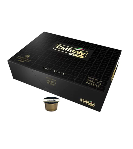 Кафе капсули GOLD TASTE АРАБИКА БРАЗИЛ 48 БР Х 8ГР