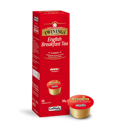 Чай на капсули English breakfast - съвместими с Caffitaly System