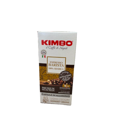 Kimbo Nespresso Barista 100% Arabica 10caps.