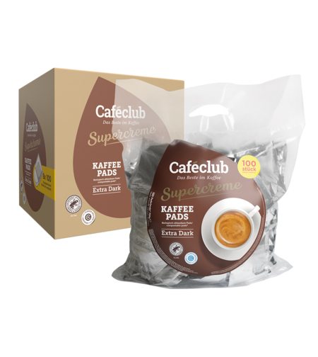 Кафени пастички Supercreme Mega Bags Extra Dark