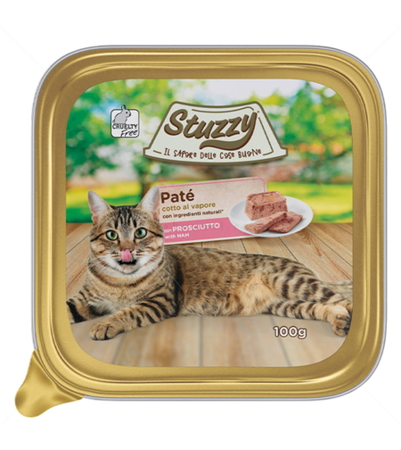 Stuzzy Pate Ham Cat - пастет с прошуто 100 гр.