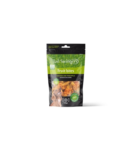 Pet-Interest TAIL SWINGERS Fruit bites chicken and pineapple – пиле и ананас