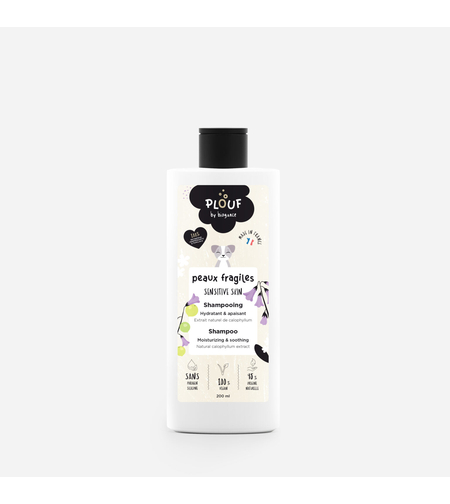 Plouf Sensitive Skin – Шампоан за чувствителна кожа с натурален екстракт от калофилум 200 мл