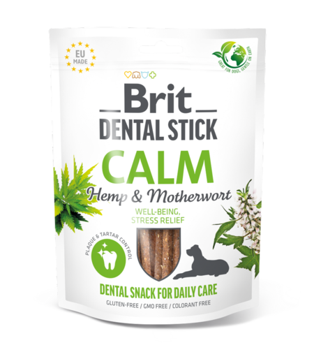 Brit Dental Stick Calm with Hemp & Motherwort