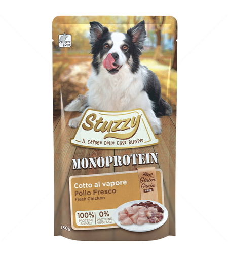 Stuzzy Dog Monoprotein Chicken - с прясно пилешко месо 150 гр.