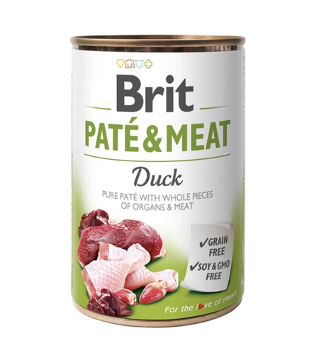 Brit Pate and Meat Duck - пастет за кучета с патешко месо 400 гр