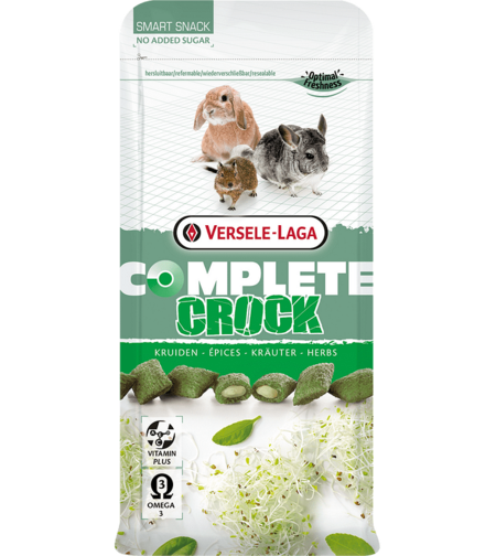Versele Laga Crock Complete Herbs - бисквитки с билков пълнеж 50 гр