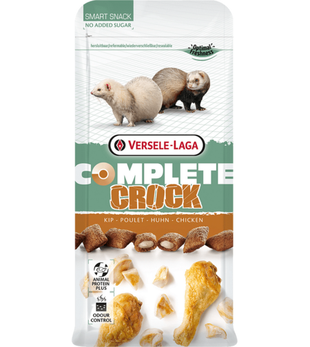 Versele Laga Crock Complete Chicken - бисквитки с пълнеж с вкус на пилешко месо за порчета 50 гр