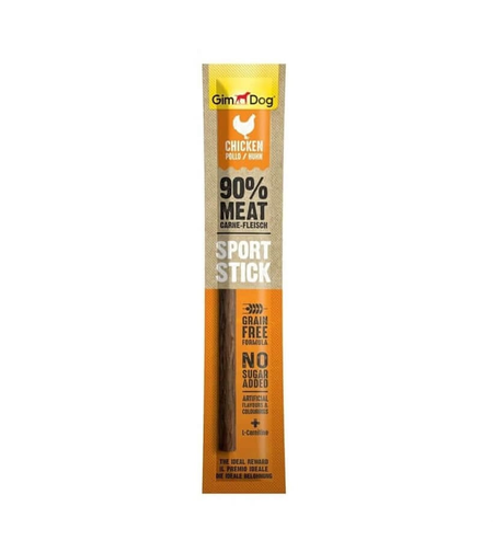 GIMDOG Sport Stick Chicken - лакомство за куче, стик с пилешко месо 12 г