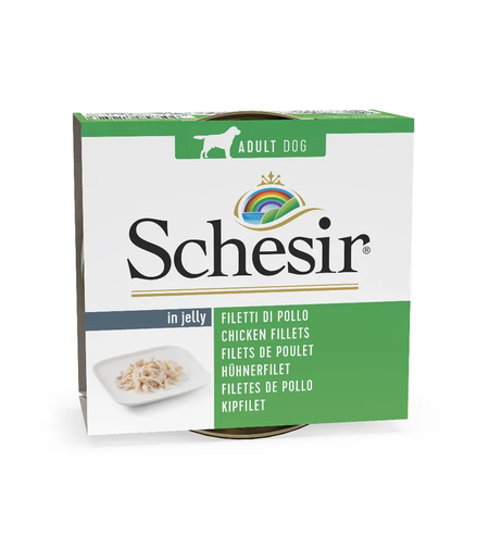 Schesir Dog Chicken in Jelly - Филе от пиле в желе 150 гр