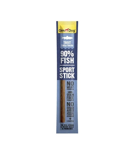 GIMDOG Sport Stick Trout - лакомство за куче, стик с пъстърва 12 г