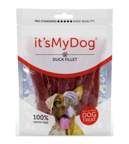 It's My Dog лакомство за кучета, патешко филе 85 г
