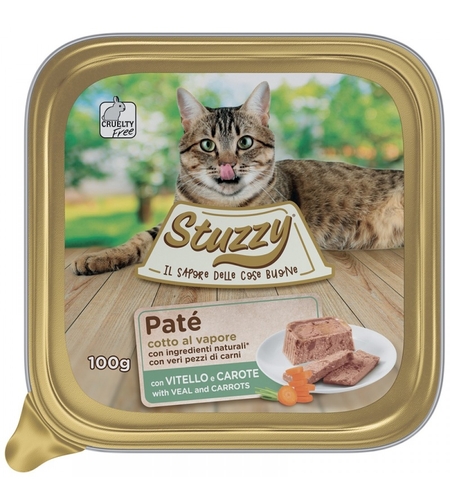 Stuzzy Pate Beef and Carrot Cat - пастет с телешко и моркови 100 гр.