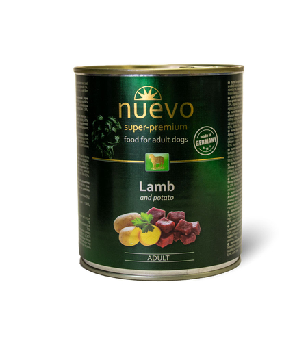 Nuevo Dog Lamb - с агнешко месо 800 г