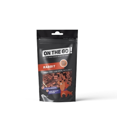 ON THE GO лакомство за куче, заешко месо 25 г