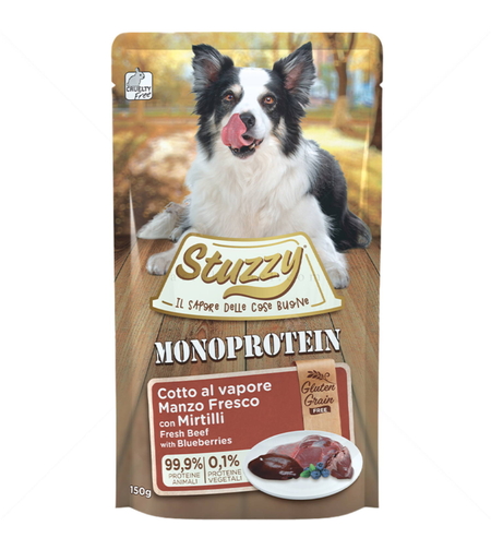 Stuzzy Dog Monoprotein Beef - с прясно говеждо 150 гр.
