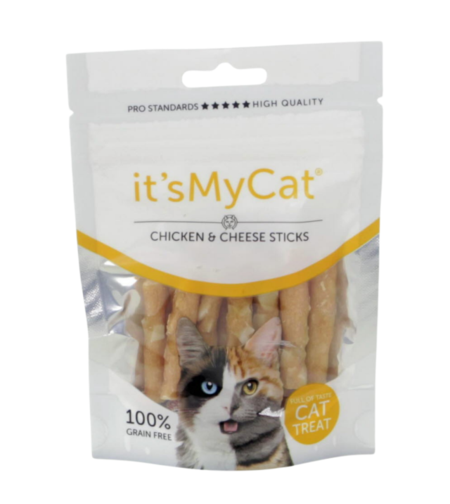 It’s My Cat лакомство за котки, солети с пилешко и сирене, 50 г