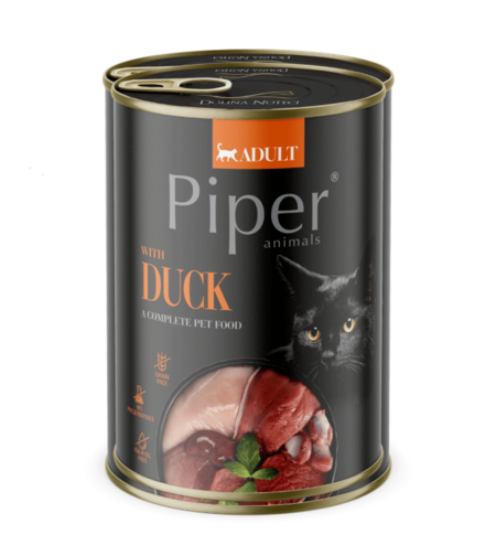Piper Cat храна за котки с патица, 400 г