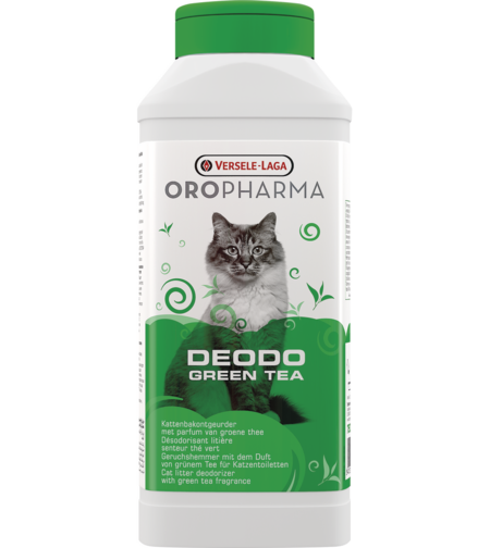 Versele-Laga Oropharma Deodo Green Tea – Дезодорант за котешка тоалетна с аромат на зелен чай