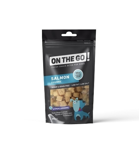 ON THE GO лакомство за куче, сьомга 25 г