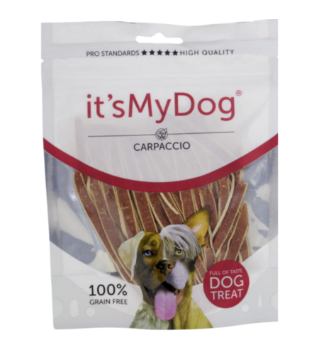 It’s My Dog лакомство за кучета, ленти с карпачо, 85 г