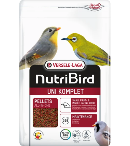 Versele-Laga NutriBird UNI Komplet – храна за насекомоядни и плодоядни птици 1 кг