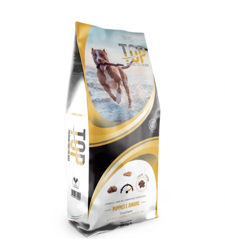 TOP Puppy Junior 20кг - пълноценна суха храна за подрастващи кученца под 12 месеца