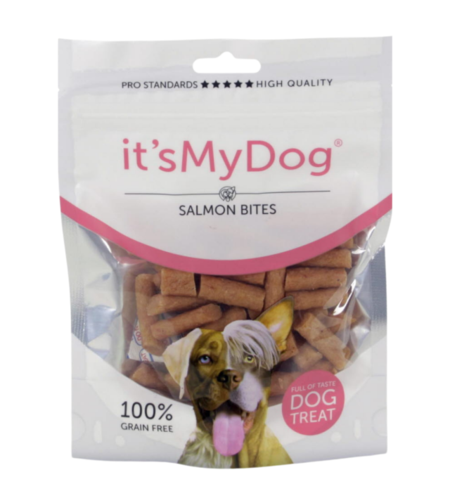 It’s My Dog лакомство за кучета, хапки със сьомга, 85 г