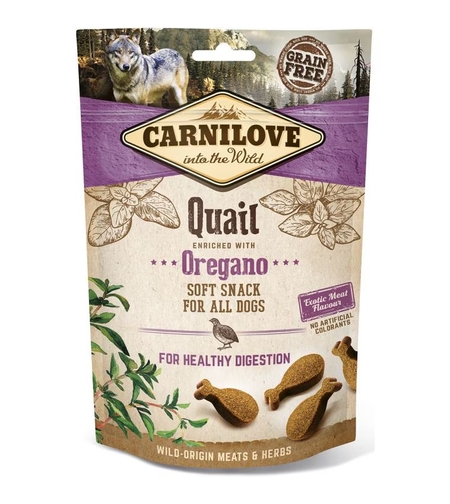 Carnilove меки лакомства, с пъдпъдък и риган 200 г