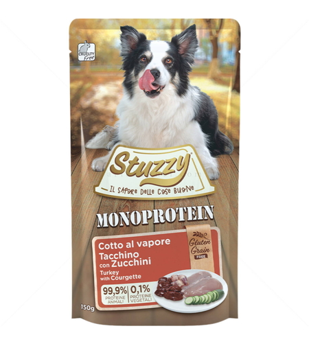 Stuzzy Dog Monoprotein Turkey - с прясно пуешко месо 150 гр.