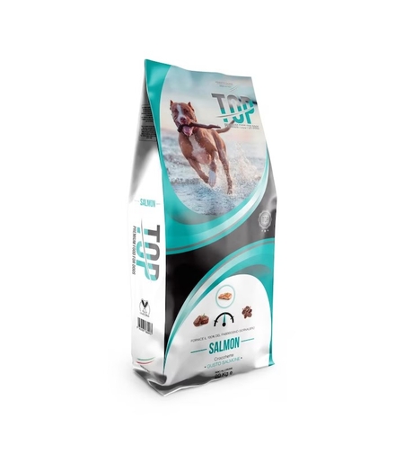 TOP Salmon  20 кг - пълноценна храна с месо от сьомга за кучета над 12 месеца