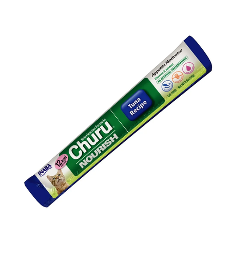Inaba Churu Nourrish Tuna 12 kcal - лакомство за котки риба тон 14 г