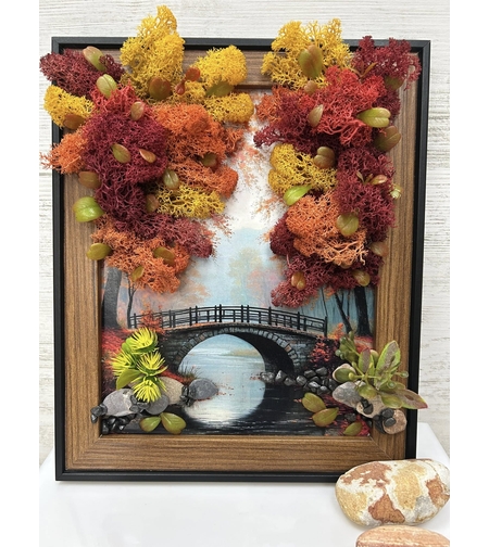 Есенен мост над реката