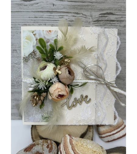 Сватбена картичка с плик