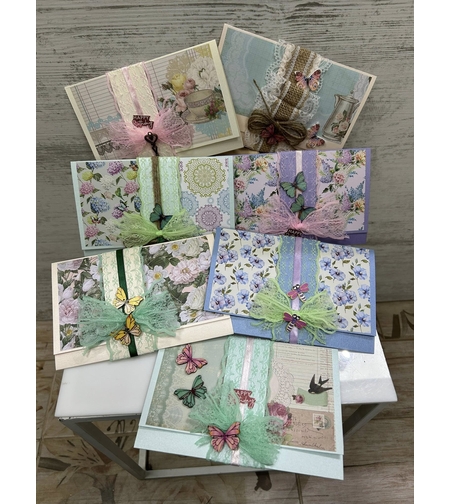 Картички / плик  - правоъгълни