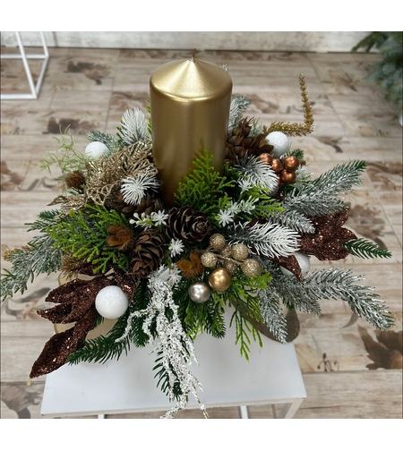 ЛУКСОЗЕН КОЛЕДЕН СВЕЩНИК 2