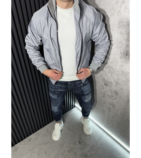 Мъжко Пролетно Яке с Висока Яка