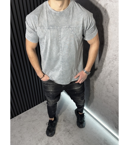 Тениска Oversize с Декоративни Шевове