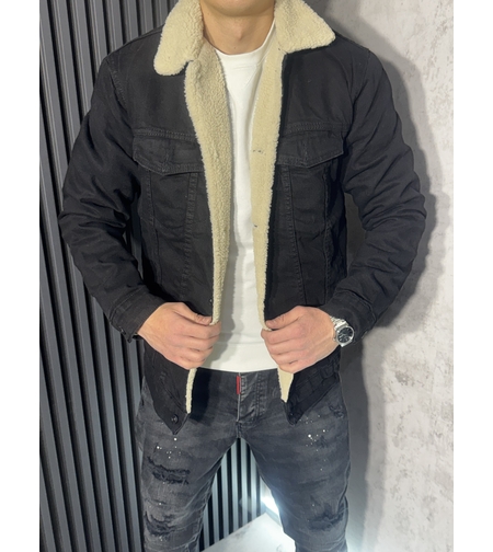 Мъжко Дънково Яке с Пух