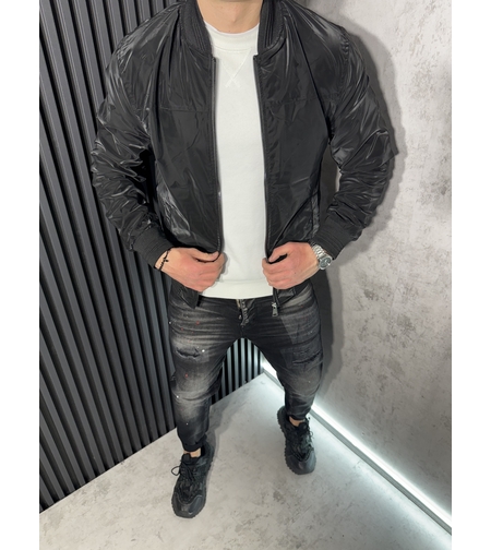 Мъжко Пролетно Яке в Черно